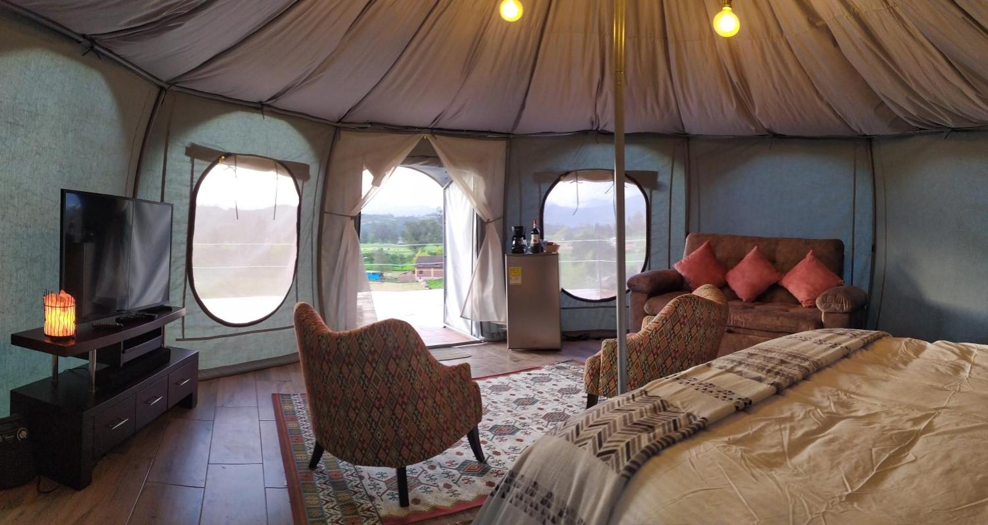 Cabanas & Glamping De Ruana Por Boyaca Paipa Eksteriør billede